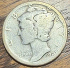 1920 d mercury dime