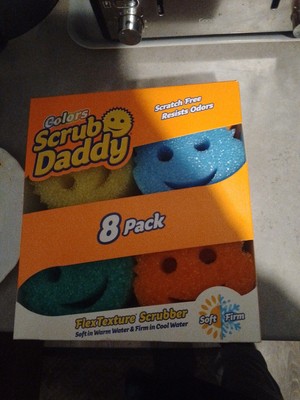 Scrub Daddy FlexTexture Scrubber Weicher Flexibler Schwamm Küche Clean Pack 8 Stück