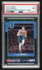 2024-25 Panini NBA Hoops Premium Green Lazer Prizm 15/25 Luka Doncic PSA 9 MINT