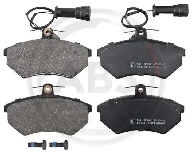 Brake pads 36791 A.B.S. for AUDI VW