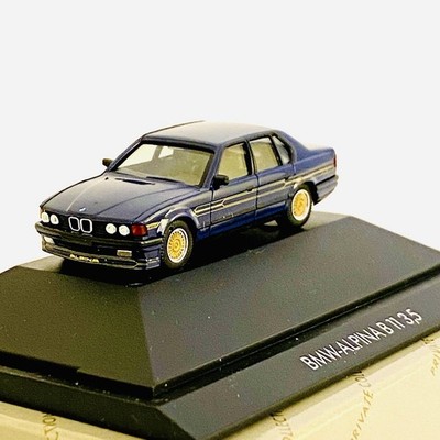 Alpina-BMW B11 3,5 E32 Herpa 1:87  Private Collection Royalblau pinstriping gold