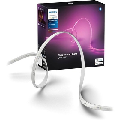 Indoor 10ft Smart RGBWW LED Lightstrip, App Control, Works with Alexa & HomeKit