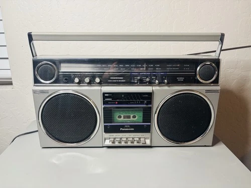 Panasonic RX-5080 Working Vintage 80s Japan Boombox AM/FM Cassette Stereo