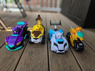 Paw Patrol Complete Cat Pack with Vehicles: Wild, Rory, Shade & Leo Set Of 4