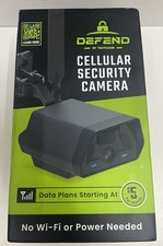 Tactacam Defend Cellular Security Camera Wireless Outdoor Weather Resistant - E