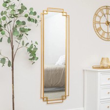 Gold Art Deco Wall Mirror