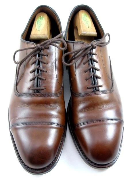 Allen Edmonds Park Avenue Red Dress Shoes for Men for sale  display picture 1