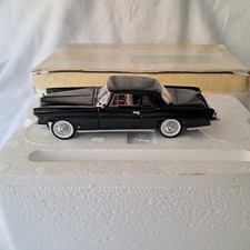 Voiture Lincoln Continental noire 1/43 Médailler Franklin Mint 1987 Neuve