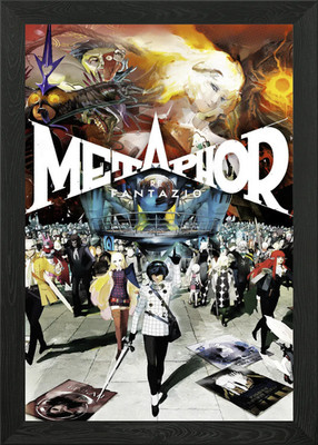 Metapher: Re:Fantasia Spiel Neu Gerahmtes Wandbild Poster Leinwanddruck Bild