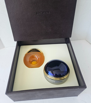 RARE Old Formula BOUCHERON 3.3 oz Eau De Parfum  & 6.6oz Body Cream - Box Set