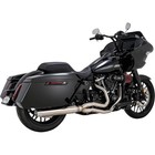 Vance & Hines 27347 Gaslighter 2 into 1 Brushed Exhaust 17 Harley Touring