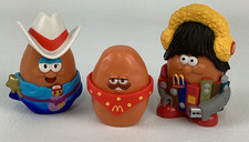 McDonald's McNugget Buddies Happy Meal Toy Lot Kerwin Frost Darla Waffutu Cowboy