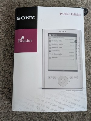 Sony Reader - Pocket Edition - Silver | PRS-300  New Open Box