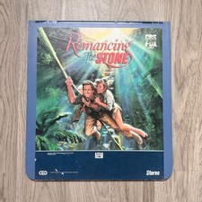 Romancing the Stone CED Videodisc CBS FOX Video Movie Film