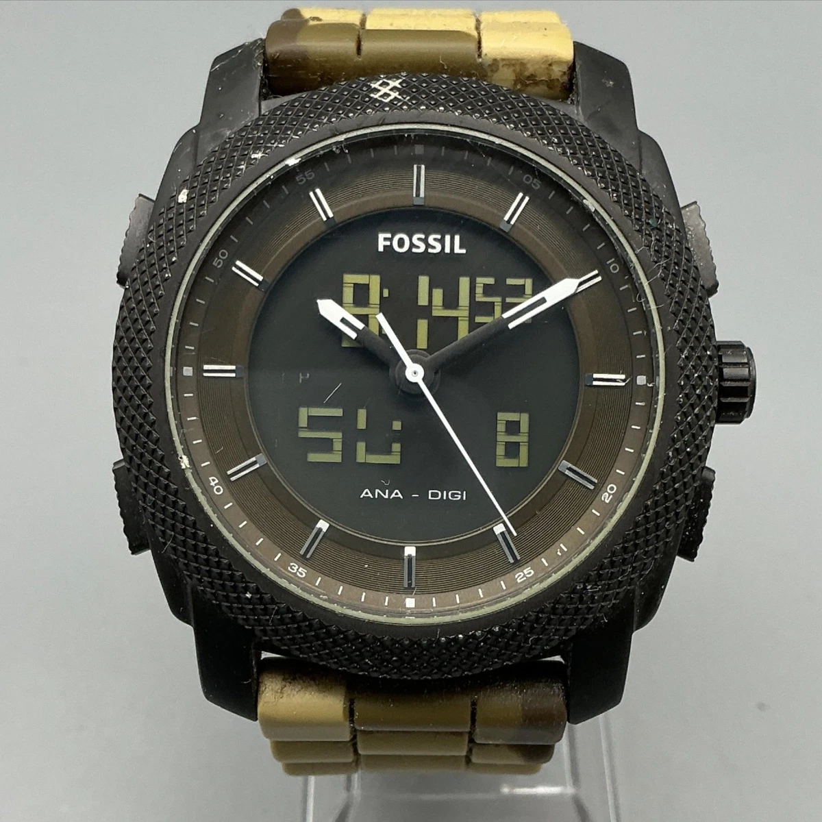Fossil Analog & Digital Rubber Band Wristwatches for sale | eBay