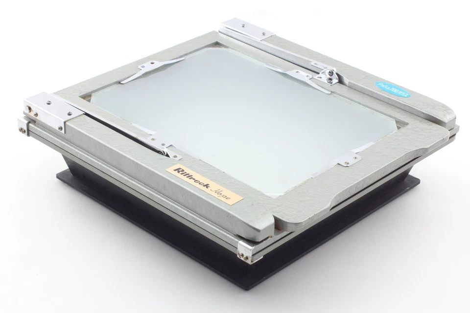 [Near MINT] Rittreck View 6 1/2 x 8 1/2 6.5x8.5 Back Glass Cut Holder From JAPAN - Image 3 of 4