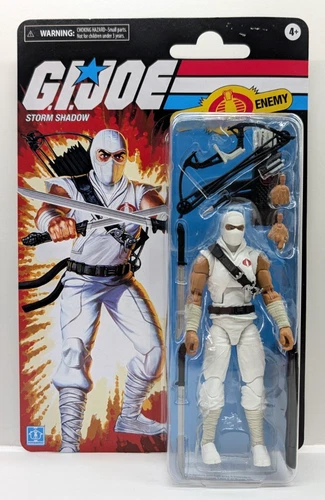 GI Joe Classified Retro Cardback Storm Shadow Walmart Exclusive - MOC S2