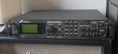 Fractal Audio Axe FX II MKii 2 Effect Rack Used