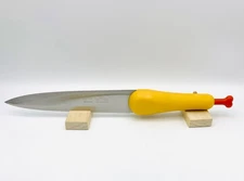 VTG Capriccio Giesser Carving Knife Poultry Turkey Leg Handle Retro German steel