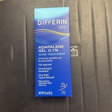Differin 0.1% Adapalene Acne Treatment Gel - 1.6oz