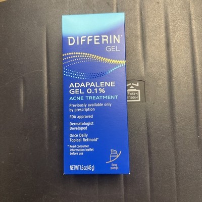 Differin 0.1% Adapalene Acne Treatment Gel - 1.6oz