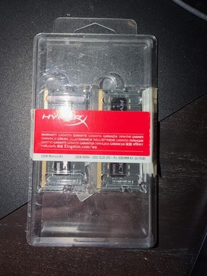 NEW HyperX Impact 32GB (2 x 16GB) DDR4 3200 MHz CL20 SODIMM KIT HX432S20IBK2/32