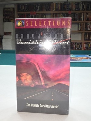 New! Vanishing Point VHS Videotape Barry Newman 1971 Sealed US Seller