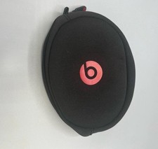 Beats By Dre Headphone Case Gently Used Condition Black/Red Zipper Pouch