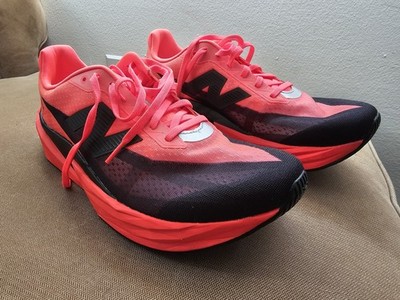 New Balance FuelCell Rebel Men's Breathable Running Shoes Red Black
