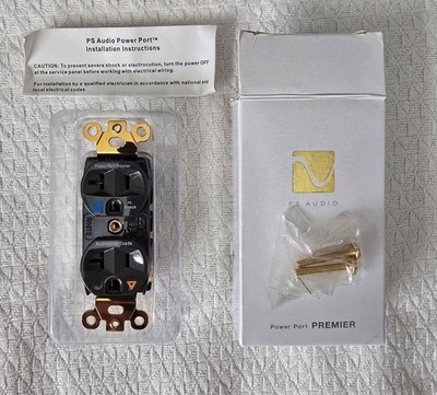 PS Audio Premier AC Power Port Receptacle  15-20 amp -NEW IN BOX - Audiophile