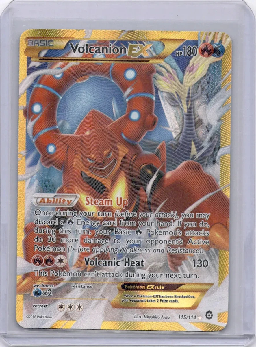 XY-Steam Siege Secret Rare Pokémon TCG Individual Collectible Card