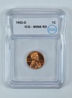 1952-D Lincoln Wheat Cent MS66 RD ICG *7764 — photo 1