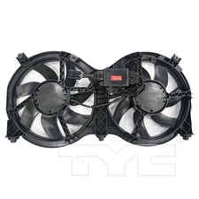 For 2013 INFINITI JX35 Dual Radiator and Condenser Fan Assembly TYC