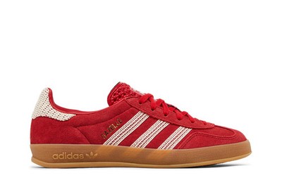 adidas Gazelle Indoor Crochet Pack - Scarlet JI2756 Available Now