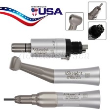 Motor de contra ángulo recto para pieza de mano dental baja velocidad 4 agujeros