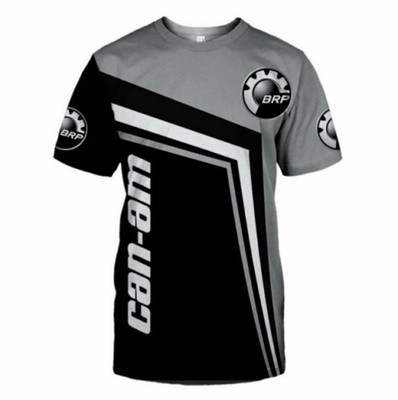 Hot CAN AM 3D Full Printing BRP T-Shirt Size S To 5XL
