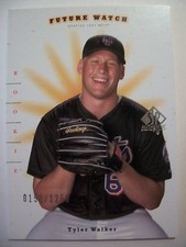 2001 AUTHENTIC FUTURE WATCH  TYLER WALKER # 107         BOX # 18