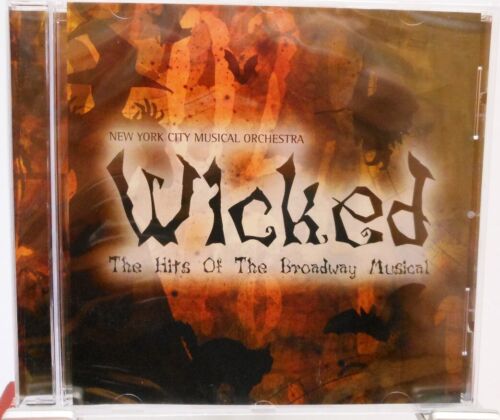 WICKED + CD + The Hits Of The Broadway Musical + New York City Musical Orchestra - Afbeelding 1 van 1