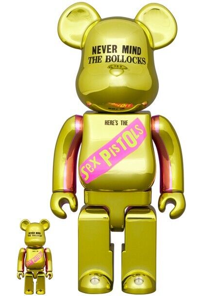 BE@RBRICK 100% & 400% Sex Pistols NEVER MIND THE BOLLOCKS BE@RBRICK 100% & 400% Sex Pistols NEVER MIND THE BOLLOCKS