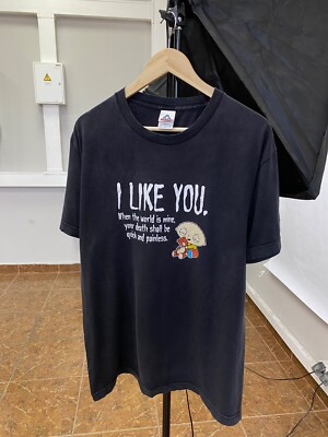   Vintage 90s Family Guy I Like You Fox TV Show T-Shirt Rare size L color...