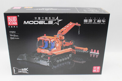 OO Mould King 17051 Pistenraupe Pistenbully Klemmsteine 1241 pcs NEU OVP