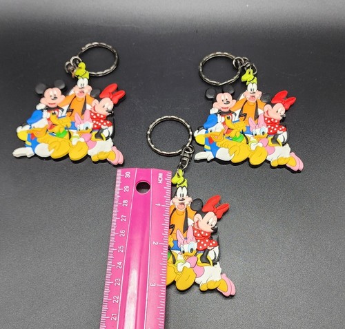Disney Disneyland Mickey Mouse and Friends Schlüsselanhänger - Gummi (3er Set) - Bild 4 von 5