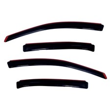 Avs Front Rear In-channel Smoke Acrylic Window Ventvisor For 10-18 Ford Taurus