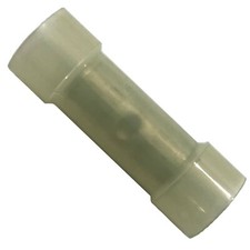 100 Nylon Insulated Flared Butt Connector 10-12 AWG Gauge Wire Terminal Splice