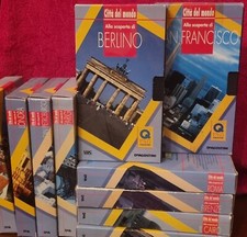 VIDEOCASSETTE Città del Mondo De AGOSTINI - Collezione Di 16 VHS
