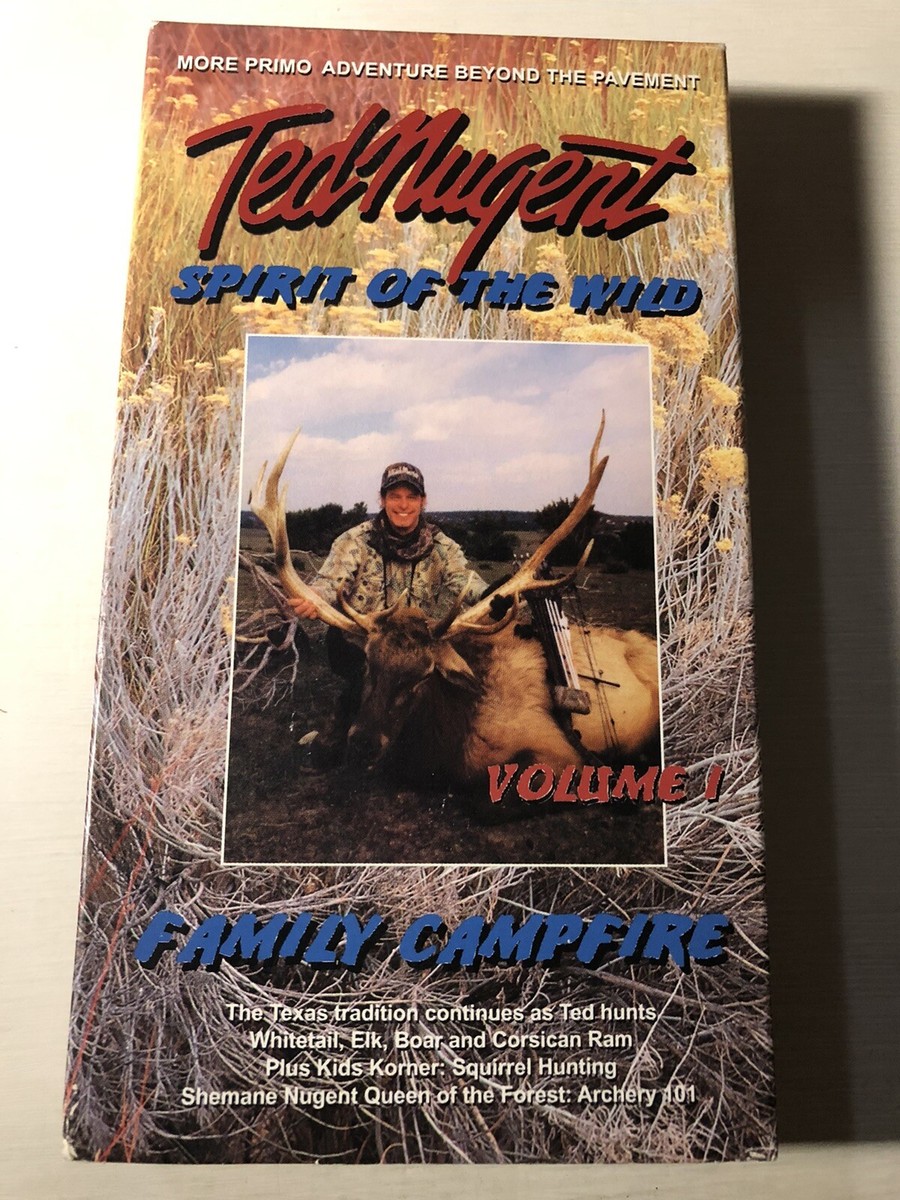 Ted Nugent Spirit Of The Wild VHS Volume 1 Family Campfire 2002 | eBay