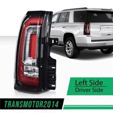 Left Driver Tail Light For 2015-2020 GMC Yukon Rear Brake Taillamps Stop Lights