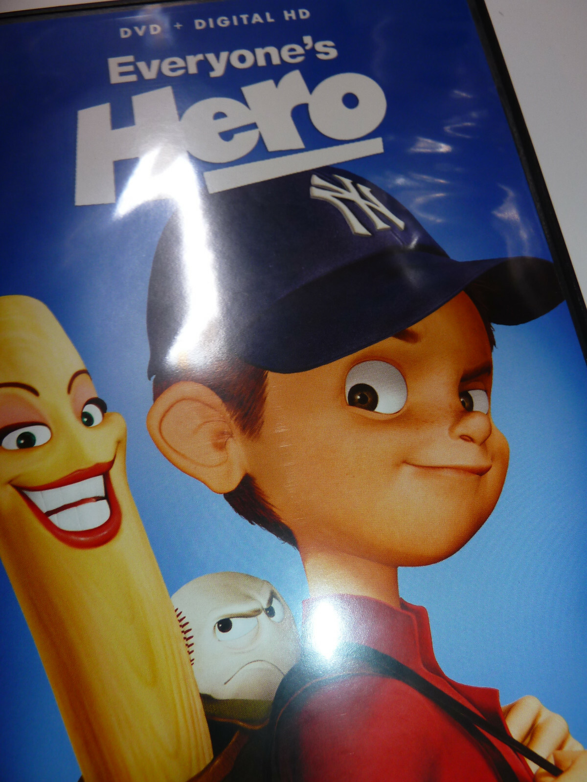 Everyone's Hero DVD family cartoon movie baseball sports Christopher