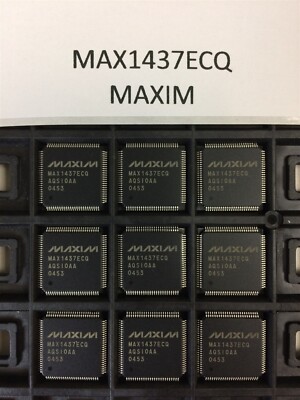 MAX1437ECQ MAXIM IC ADC 12BIT PIPELINED 100TQFP 1 UNIT