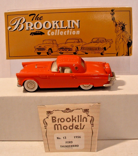 Modèle Réduit Brooklin 1/43 Ford Meteor Convertible 1960 Rouge - Très Rare, Occasion